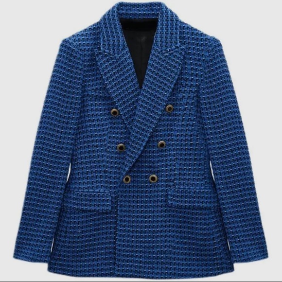 18 POSH LIVE DESIGNER TWEED PARISIAN FASHION JACKET - Picture 1 of 2